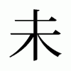不须);未为不可(不是不可以);未逮(不