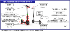  ○ 特定小型原動機付自転車の安全な