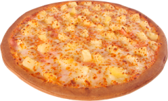  Piña y Extra Queso King Pizza Peperoni