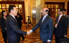 魏宏会见巴基斯坦信德省首席部长萨